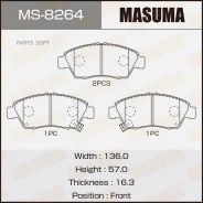 ������� �������� ��������! Honda Civic 1.4/1.6 VT-i VTEC 91-01/CRX 1.6 92-98 Masuma MS8264 MS8264 ����