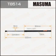 ���� ������� ��������� L=625 mm Masuma T8514 Masuma T8514 T8514 ����