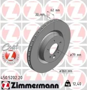 ���� ��������� ! �����. 360x30/62-5x120 Land Rover Range Rover Sport 4.2i 05 Zimmermann 450520220 450520220 ����