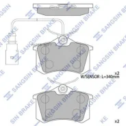������� �������� ������! Audi A3-A8 94, VW Golf III-IV/Passat 88, Skoda 96 Sangsin Brake SP4107 SP4107 SP4107 ����