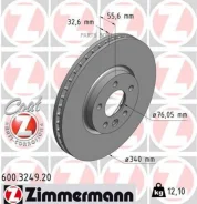 ���� ��������� ! �����. 340x33/56-5x120 VW Transporter 2.0Tdi 10-13 Zimmermann 600324920 600324920 ����