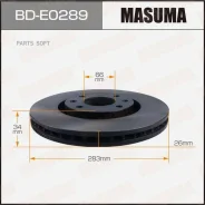 ���� ��������� �������� Masuma BD-E0289 Masuma BD-E0289 BDE0289 ����