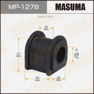 ������ ������������� ���������! d25 Toyota Crown 03-01/Mark2 04 Masuma MP-1278 MP1278 ����