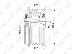 ����� ���������� ���� ���������� Lynxauto PA1159 PA1159 ����