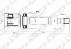 ���� (�������/ ������/ �����) Ford Focus 04-11 / C-MAX 03-10 SAT FD-624, ������ �������� FD624 ����
