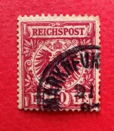 1889-1900 Reichspost ���������� ������� ����� ����