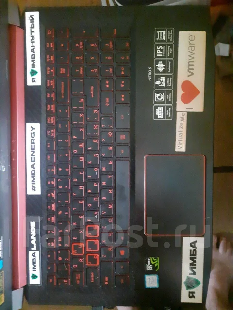 Acer Nitro 5 AN515-52. 15.6", 4,1����, ��� 16 ��, ���� 1 000���, WiFi: 1, Bluetooth: 1, ����������� �� 10��. ����