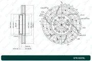 ���� ��������� G-Brake GFR02251L ��������������� ������������� Gbrake ����� GFR02251L ����