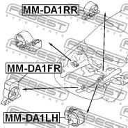 ������� ��������� ��������! Mitsubishi Carisma DA 95-03 MMDA1FR MMDA1FR ����