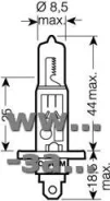 ����� ���� ����������� H1 ��� �������� 12V 55W Osram 64150 64150 ����