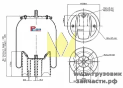 ������������� Schmitz Cargobull MRH2/MRH3 (D=300) ! Simpeco SP2102.5013 SP21025013 ����