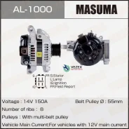 ��������� Lexus GX460 09- Masuma AL1000 AL1000 ����