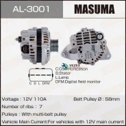 ��������� Mitsubishi Pajero -07 Masuma AL3001 AL3001 ����
