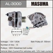 ��������� Mitsubishi ASX 10- Masuma AL3000 AL3000 ����