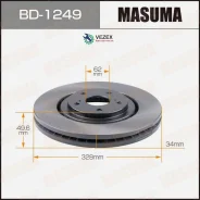 ���� ��������� Toyota RX350 �����. Masuma BD1249 BD1249 ����