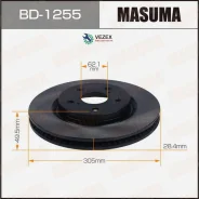 ���� ��������� Toyota RAV4 19- �����. Masuma BD1255 BD1255 ����