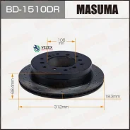 ���� ��������� Toyota LAND Cruiser �����. ����. ������. Masuma BD1510DR BD1510DR ����