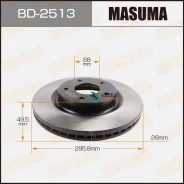 ���� ��������� Nissan Teana(J32) �����. (���. 2 ��. ) Masuma BD2513 BD2513 ����