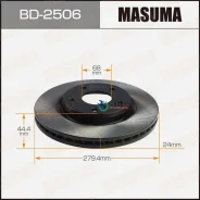 ���� ��������� Nissan JUKE/Sentra �����. (� ����. 2 ��. ) Masuma BD2506 BD2506 ����