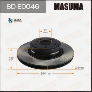 ���� ��������� BMW X5(E70)/X6(F16) ����. Masuma BDE0046 BDE0046 ����