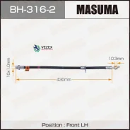 ����� ��������� Toyota Corolla 91-00 ������. ���. Masuma BH3162 BH3162 ����