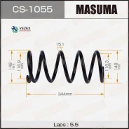 ������� �������� Masuma rear Ipsum/ ACM26W Masuma CS1055, ������ CS1055 ����