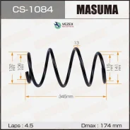 ������� �������� Toyota Prius Masuma CS1084 CS1084 ����