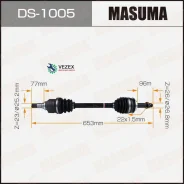 ������ � ����� Toyota Corolla AXIO 2012-2024, Toyota Corolla Fielder 2012-2024 Masuma DS1005 DS1005 ����