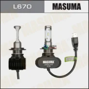 ����� ������������ Masuma H7 LED 6000K 4000Lm 12V/55W PX26d CREE (�����. 2 ��. ) Masuma L670 L670 ����