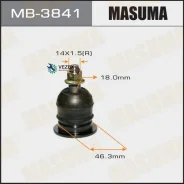����� ������� Toyota LAND Cruiser 100/200/Prado 120/150 98- ������. �����. Masuma MB3841 MB3841 ����