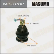 ����� ������� Mitsubishi Chariot �����. ���. Masuma MB7232 MB7232 ����