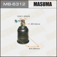 ������� ����� Masuma front low Honda Accord / CL7 Masuma MB6312, �������� MB6312 ����
