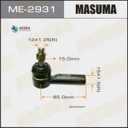 ���������� ������� ���� Masuma Toyota VITZ, AQUA / NCP91, NHP130, NHP10 05- Masuma ME2931 ME2931 ����