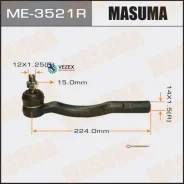 ���������� ������� ���� Toyota Estima ����. Masuma ME3521R ME3521R ����