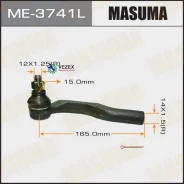 ���������� ������� ���� Toyota GS300/Altezza GITA/Aristo/Chaser/Cresta/CROW�N/Crown Majesta/MARK II/MARK II BLIT ���. Masuma ME3741L ME3741L ����