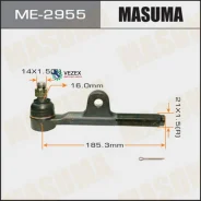 ���������� ������� ���� Toyota LAND Cruiser/HDJ81/HZJ81 ����. Masuma ME2955 ME2955 ����