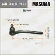 ���������� ������� ���� Honda FIT ����. Masuma ME6301R ME6301R ����