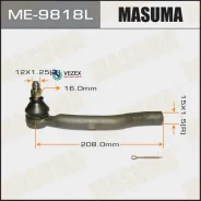 ���������� ������� ���� Toyota Camry (AVV50) ���. Masuma ME9818L ME9818L ����