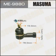 ���������� ������� ���� Mitsubishi Airtrek/Outlander 02- ���. /����. Masuma ME9880 ME9880 ����