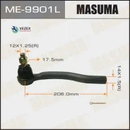 ���������� ������� ���� Masuma Mazda CX7, CX9 07- LH Masuma ME9901L, ����� ME9901L ����