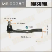 ���������� ������� ���� Masuma Honda Accord/ CP2 2013- RH Masuma ME9925R, ������ ME9925R ����
