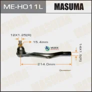 ���������� ������� ���� Honda Odyssey ���. Masuma MEH011L MEH011L ����