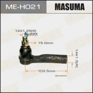 ���������� ������� ���� Honda CR-V 07- ���. /����. Masuma MEH021 MEH021 ����