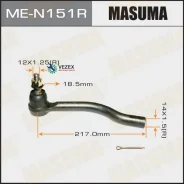 ���������� ������� ���� Nissan Teana 08- ����. Masuma MEN151R MEN151R ����