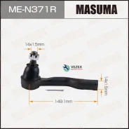 ���������� ������� ���� Infiniti FX35 -08 ����. Masuma MEN371R MEN371R ����
