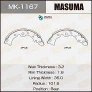 ��������� ������� ���������� Nissan Masuma MK1167 MK1167 ����