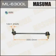 ������ ������������� (����) Masuma front Honda FIT ARIA / GD# LH Masuma ML6300L, ����� �������� ML6300L ����