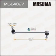 ������ ������������� (����) Masuma front BMW 5-Series (F10) Masuma MLE4027, �������� MLE4027 ����
