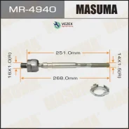 ���� ������� Nissan Teana(J31) Masuma MR4940 MR4940 ����