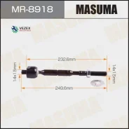 ������� ���� Masuma Toyota Prius / ZVW30, ZVW35L 09-16 Masuma MR8918 MR8918 ����